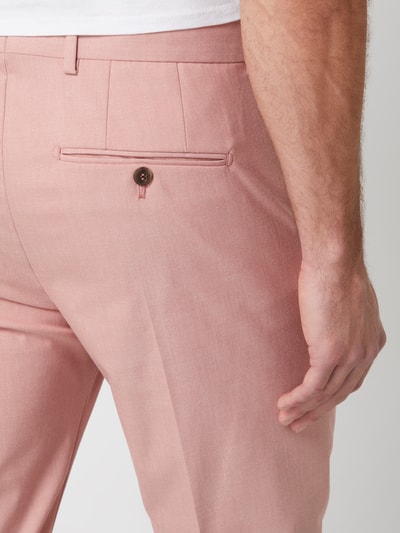 SELECTED HOMME Slim fit pantalon met stretch, model 'Mylogan' Rosé - 3