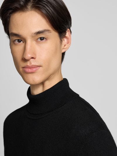 Christian Berg Men Coltrui van een mix van wol en kasjmier Zwart - 3