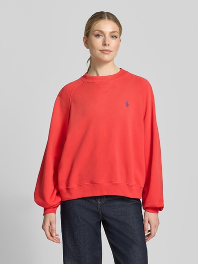 Polo Ralph Lauren Regular Fit Sweatshirt aus Baumwoll-Mix Rot 4