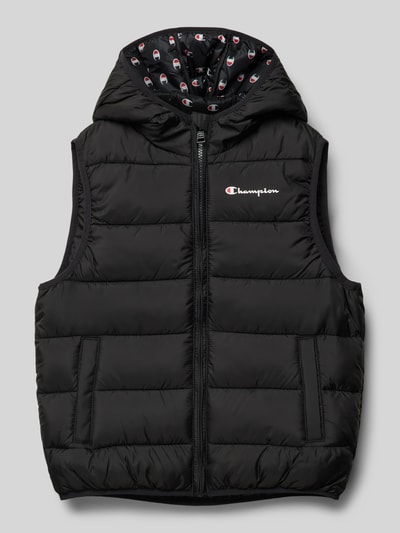 CHAMPION Bodywarmer met capuchon Zwart - 1