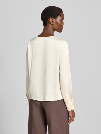 Christian Berg Woman Selection Hemdbluse mit verdeckter Knopfleiste Ecru 5