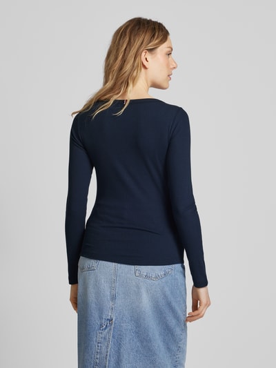 Tommy Hilfiger Longsleeve in Ripp-Optik Dunkelblau 5