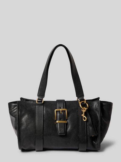 Marc O'Polo Shopper aus echtem Rindsleder Modell 'SHOPPER M' Black 2