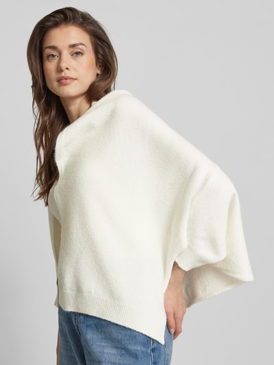 Be Pure Dutch Strickjacke mit offener Vorderseite Offwhite 3