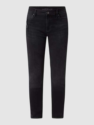 JOOP! Slim fit jeans met stretch, model 'Sol' Antraciet - 2