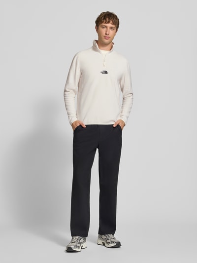 The North Face Fleecepullover mit Label-Stitching Offwhite 1