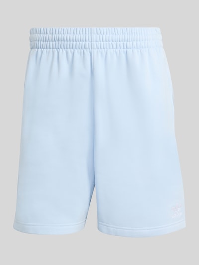 adidas Originals Sweatshorts aus Baumwoll-Mix Hellblau 2