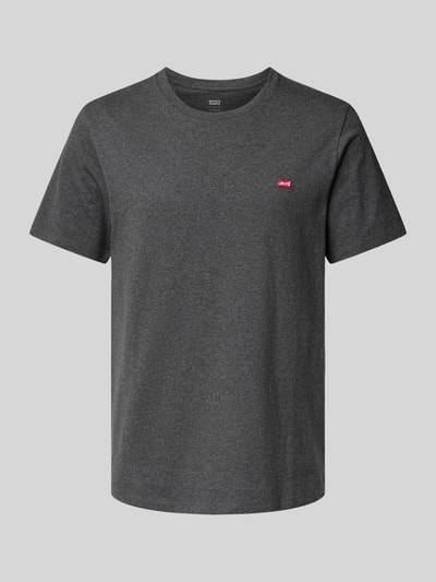 Levi's® T-shirt met labelstitching Antraciet - 2