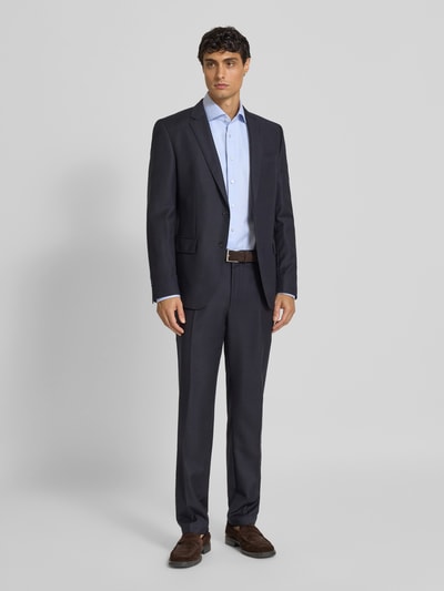 ETERNA Modern Fit Business-Hemd mit Haifischkragen Bleu 1