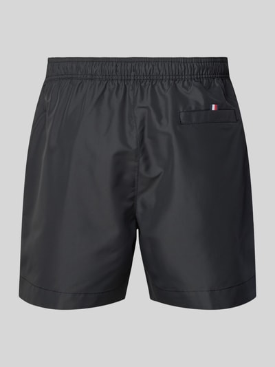 Tommy Hilfiger Badehose mit Label-Stitching Black 3