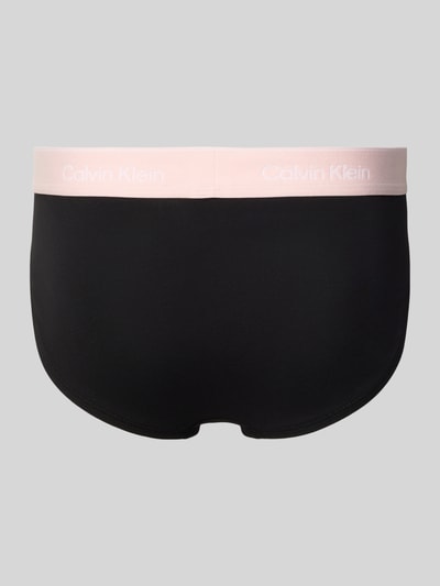 Calvin Klein Underwear Slip mit elastischem Bund im 3er-Pack Black 3