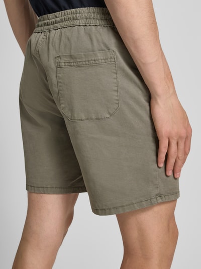 Only & Sons Regular Fit Shorts mit Eingrifftaschen Modell 'TEL' Mittelgrau 3