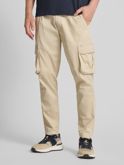 Lindbergh Cargobroek met elastische band Steengrijs - 4