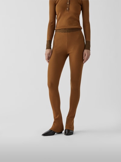 BAUM & PFERDGARTEN Leggings in Ripp-Optik Oliv 4