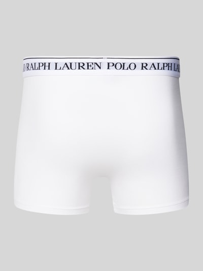 Polo Ralph Lauren Underwear Trunks mit elastischem Logo-Bund im 3er-Pack Hellgrau 3