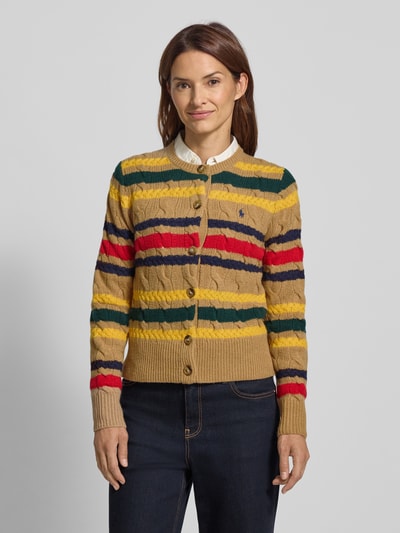 Polo Ralph Lauren Strickjacke aus Woll-Kaschmir-Mix Camel 4