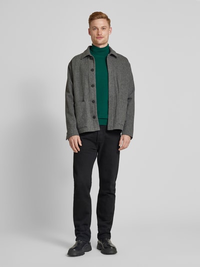 Scotch & Soda Gebreide coltrui Groen - 1