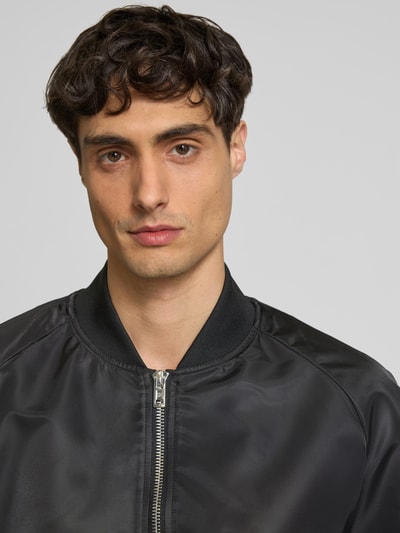 Filippa K Blouson mit Zweiwege-Reißverschluss Black 3