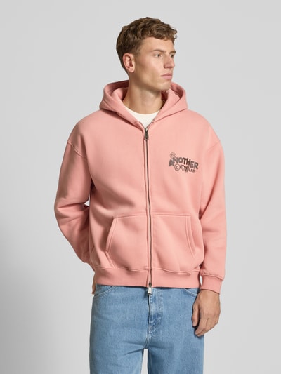 ANOTHER COTTON LAB Sweatjacke mit Kapuze Pink 4