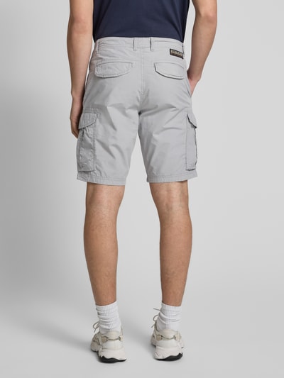 Napapijri Loose Fit Cargoshorts mit Logo-Stitching Modell 'NOTO 2.0' Stein 5