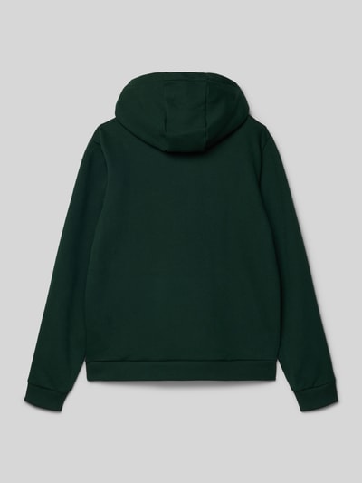 Lacoste Regular Fit Hoodie aus Baumwoll-Mix Modell 'CORE' Dunkelgruen 3