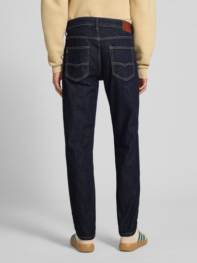 Pepe Jeans Straight fit jeans van katoenmix Donkerblauw - 5