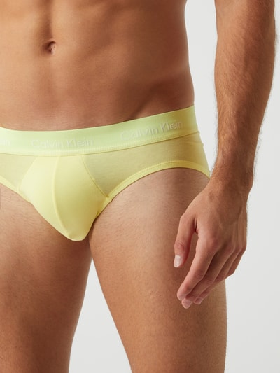 Calvin Klein Underwear Slip mit Stretch-Anteil im 5er-Pack Gelb 8