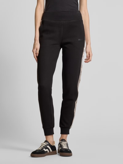 Guess Activewear Sweatpants mit Label-Print Modell 'BRITNEY' Black 4