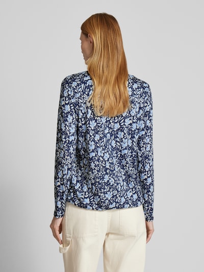 Soyaconcept Shirt met lange mouwen en V-hals, model 'FELICITY' Lichtblauw - 5