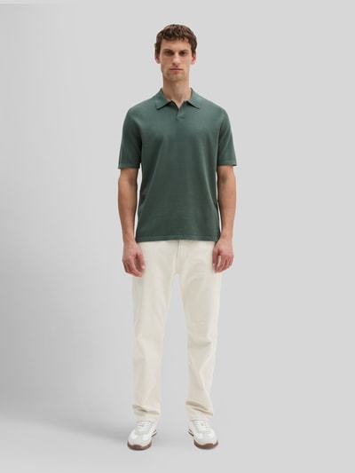 Marc O'Polo Regular Fit Poloshirt aus reiner Baumwolle Oliv 1
