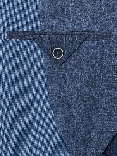 HECHTER PARIS Modern Fit 2-Knopf-Sakko mit Stretch-Anteil Bleu 2