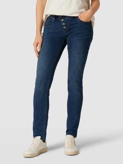 Buena Vista Jeans in 5-pocketmodel, model 'Malibu' Blauw - 4