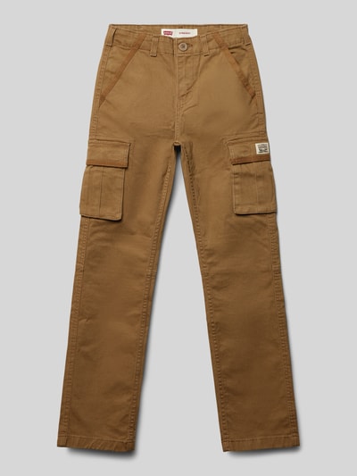 Levi’s® Kids Cargohose mit französischen Eingrifftaschen Modell 'TRADITIONAL' Camel 1