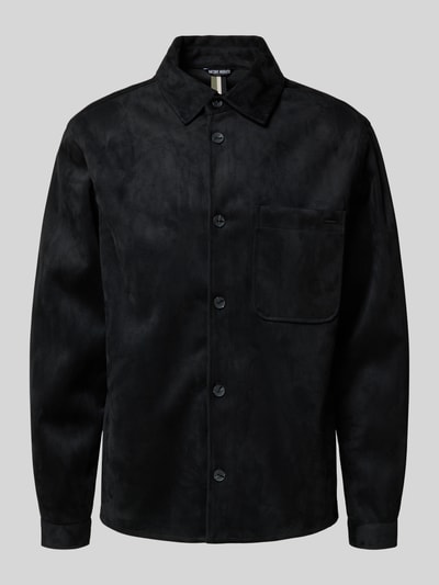 Antony Morato Kurtka koszulowa z kołnierzykiem typu kent Czarny 2