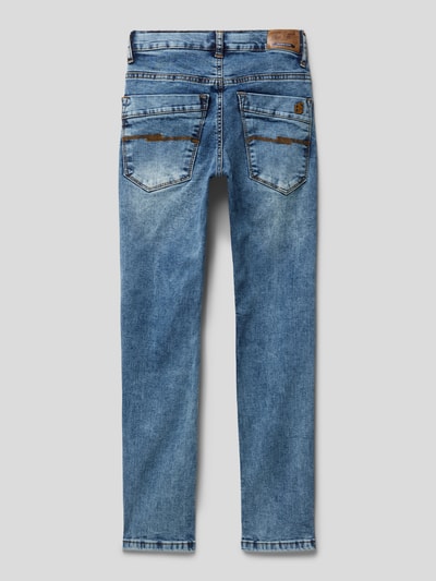 Blue Effect Jeans in destroyed-look Blauw - 3