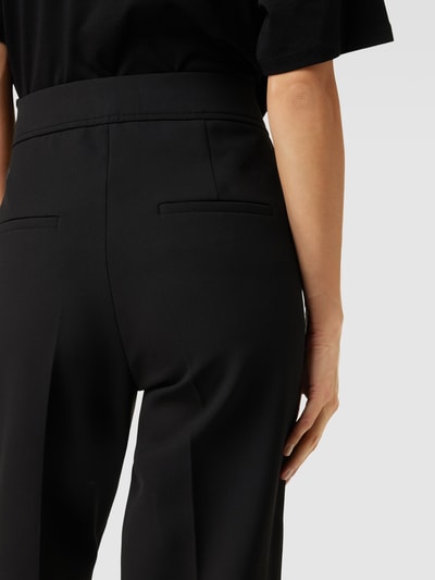 Cambio Hose mit fixierten Bundfalten Modell 'Ava' Schwarz 3