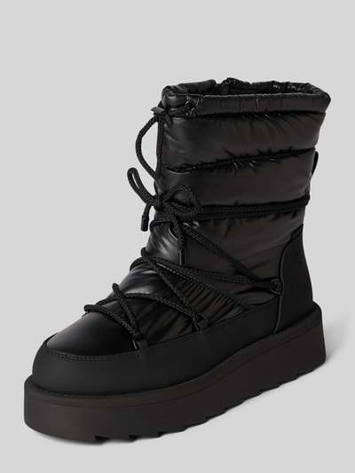 Tamaris Snow Boots in metallic Black 1