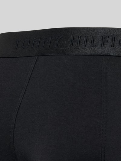 Produktfoto, Trunks aus Modal-Mix im 3er-Pack von Tommy Hilfiger, Optik: Unifarben, Label-Bund, Bundabschluss: Elastisch, Material: Modal-Mix