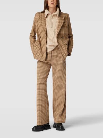 Weekend Max Mara Blazer met all-over motief, model 'Rodeo' Camel - 1