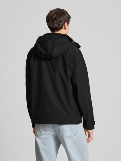 Jack & Jones Softshell-Jacke mit Brusttasche und Ärmelriegeln Black 5