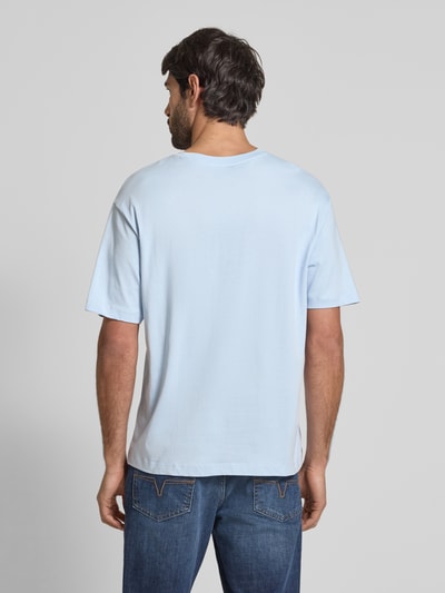 MCNEAL Loose fit T-shirt met ronde hals Lichtblauw - 5