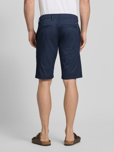 Tom Tailor Slim Fit Chinoshorts aus Baumwoll-Mix Marine 5