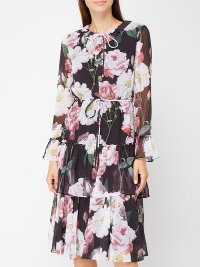 Ted Baker Kleid mit floralen Prints  Black 3