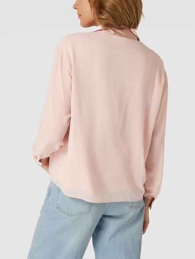 Jake*s Collection Bluse mit V-Ausschnitt Rose 5