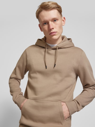 Only & Sons Hoodie mit leicht überschnittenen Schultern Modell 'CERES LIFE' Hellbraun 3