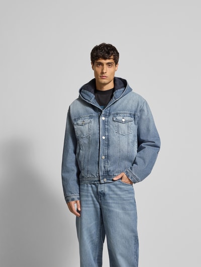 WON HUNDRED Jacke in Denim-Optik Jeansblau 4