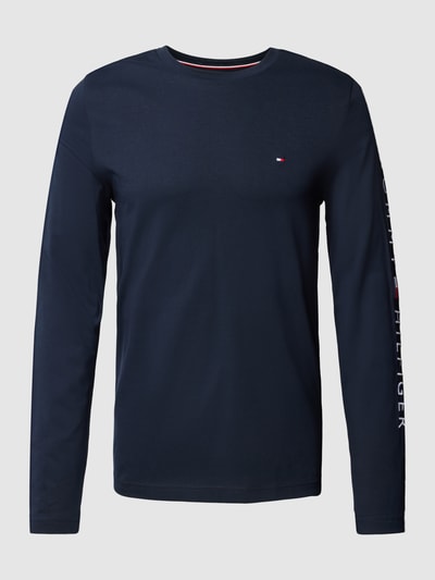 Tommy Hilfiger Longsleeve mit Logo-Stitching Marine 2