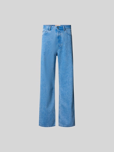Marni Wide Fit Jeans im 5-Pocket-Design Hellblau 2