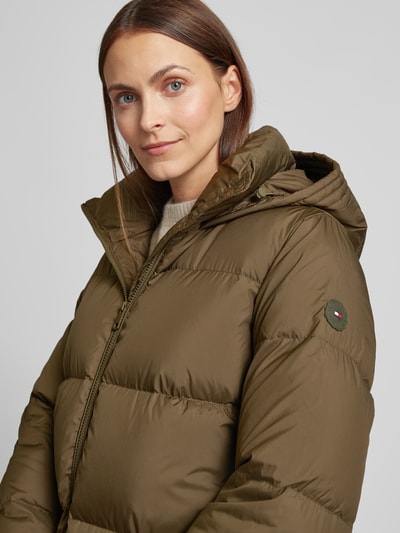 Tommy Hilfiger Daunenmantel mit Stehkragen Khaki 3