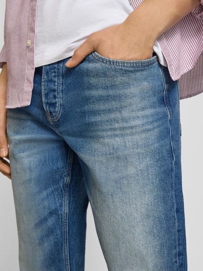 ONLY & SONS Straight Fit Jeans aus Baumwoll-Mix Modell 'EDGE PERFORMACE DMB 6' Jeansblau 3